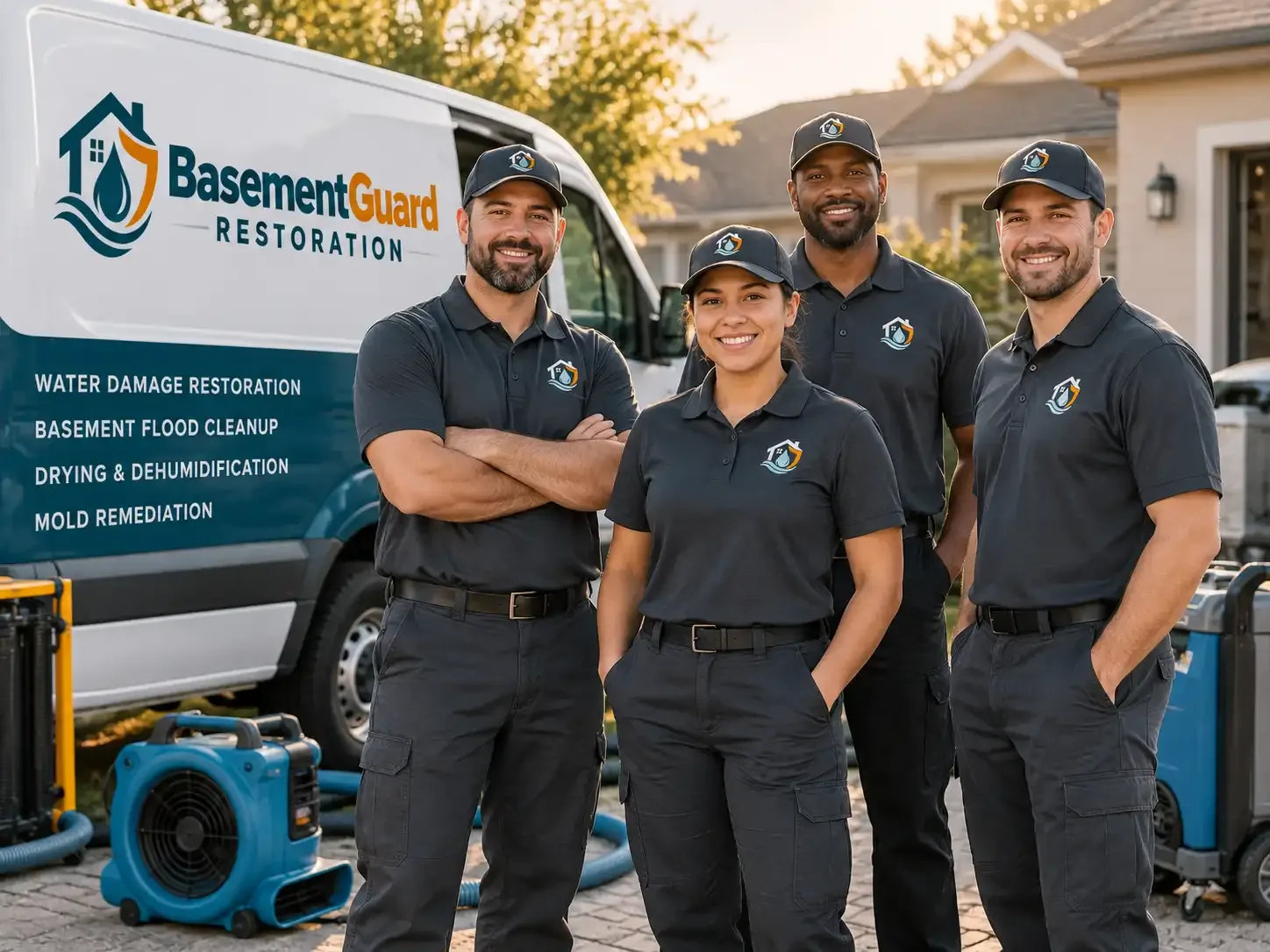 Basement Water Damage Restoration company in Sunfield, MI